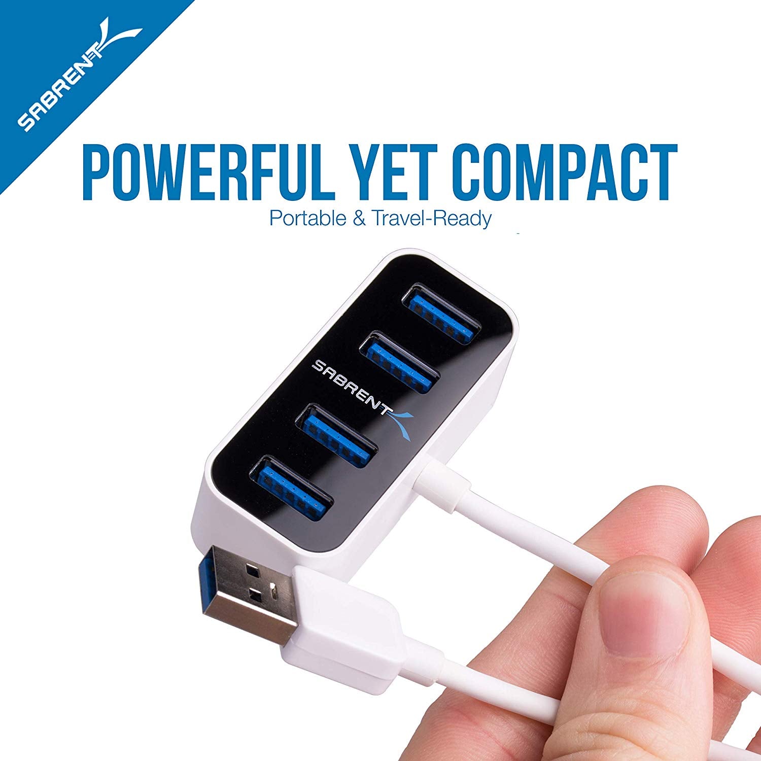 4 Port Mini USB 3.0 Hub
