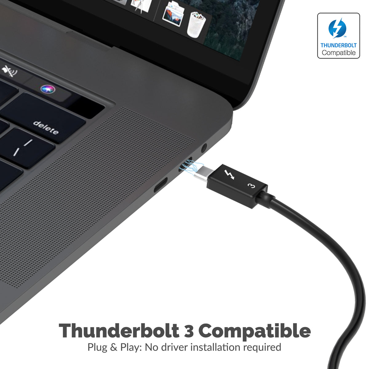 Thunderboltª 3 Dual DisplayPort Adapter