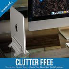 Aluminum Vertical Laptop Stand MacBook Holder