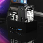 4-Bay USB 3.0 SATA 2.5"/3.5" SSD/HDD Docking Station