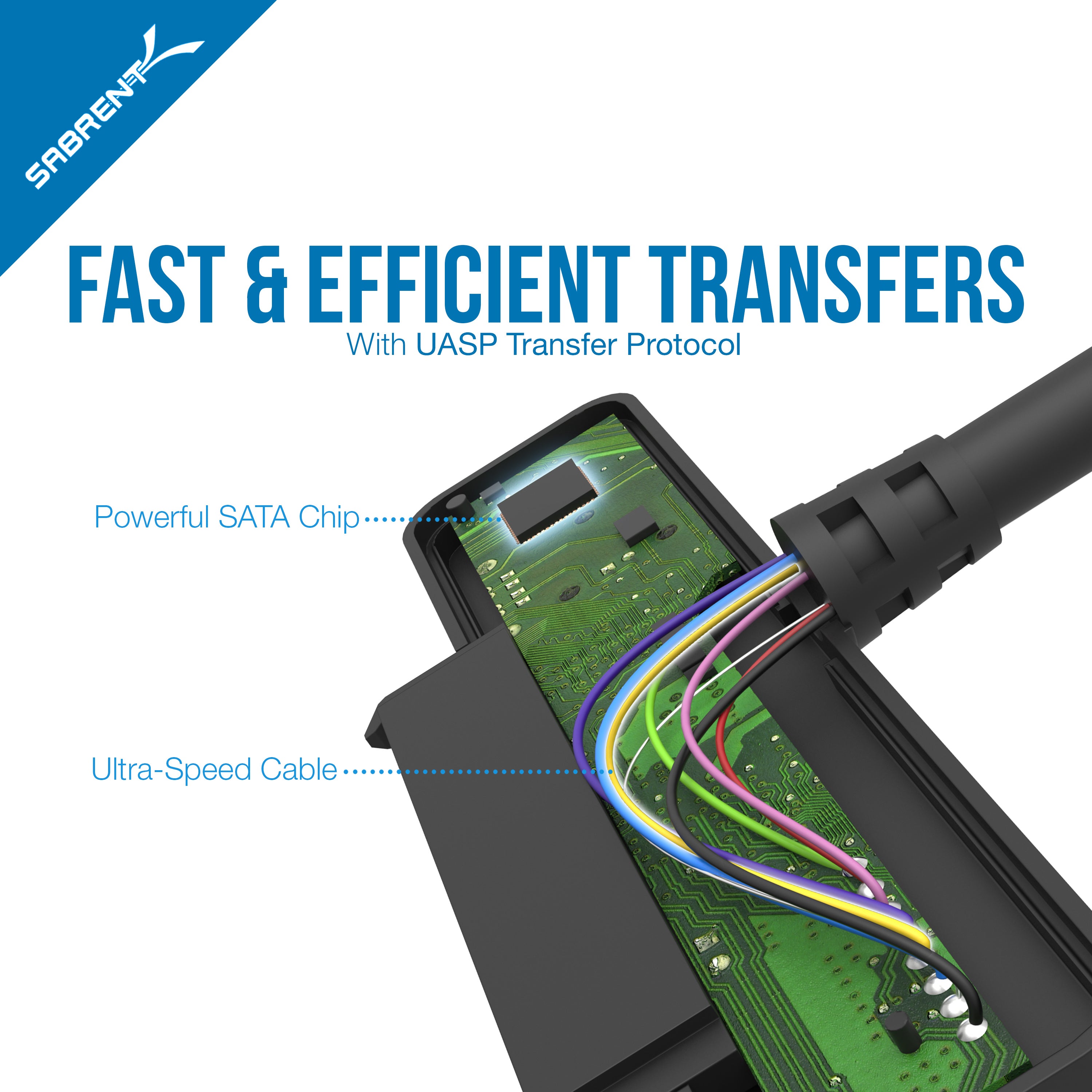 USB 3.1 (Type-A) to 2.5-Inch SATA Adapter