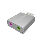 USB Aluminum External Stereo Sound Adapter