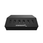 60 Watt (12 Amp) 6-Port USB Rapid Charger