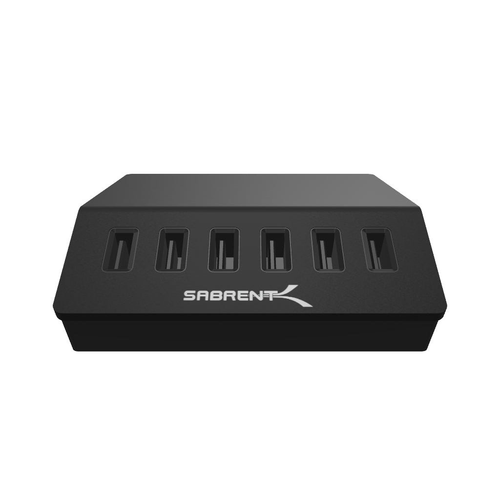 60 Watt (12 Amp) 6-Port USB Rapid Charger