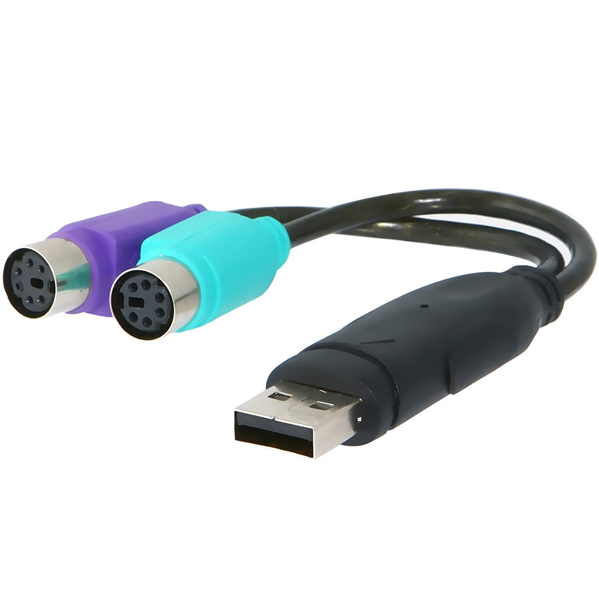 USB to Dual PS/2 Cable