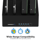 4-Bay USB 3.0 SATA 2.5"/3.5" SSD/HDD Docking Station