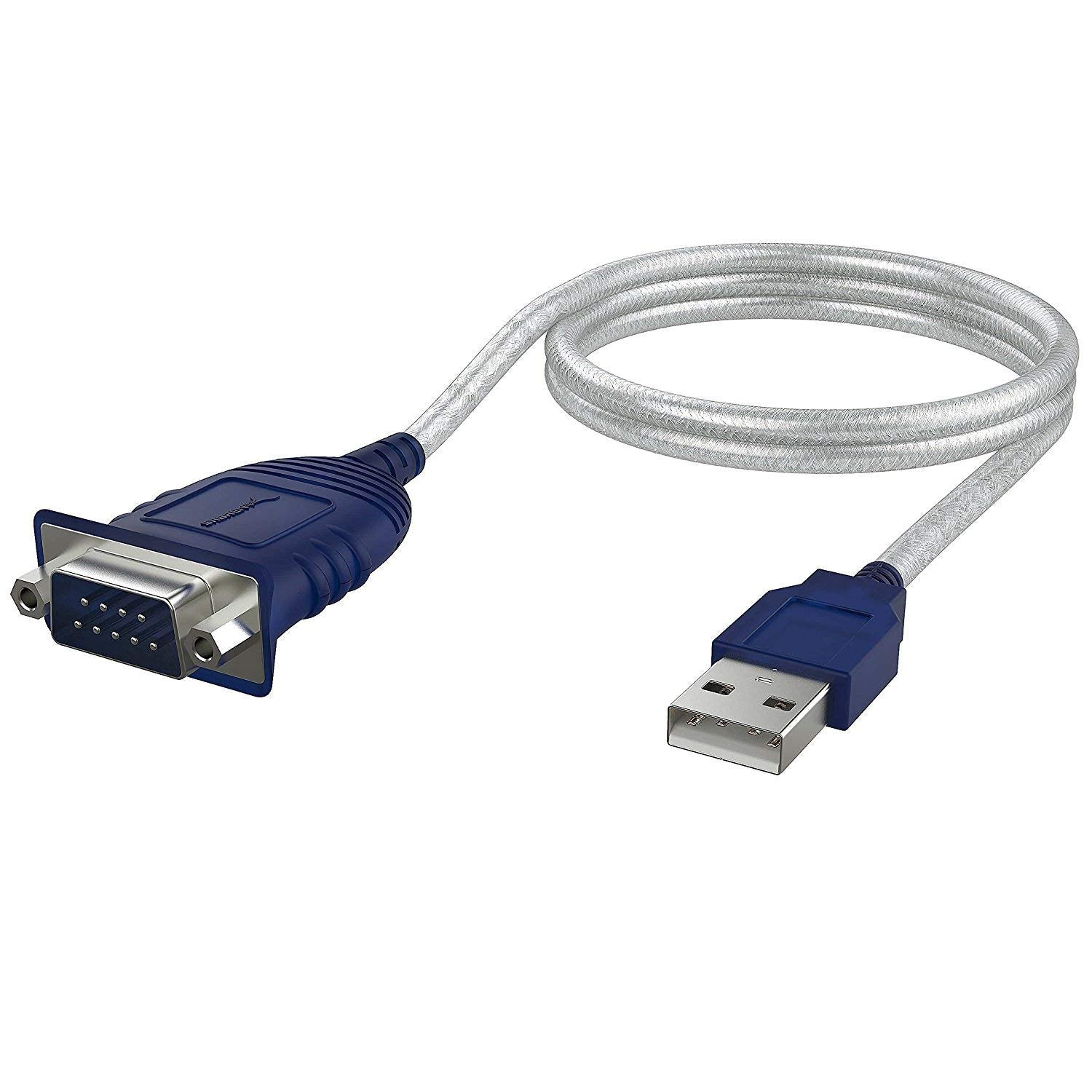 USB 2.0 To Serial DB9 Male (9 Pin) RS232 Cable Adapter - Sabrent
