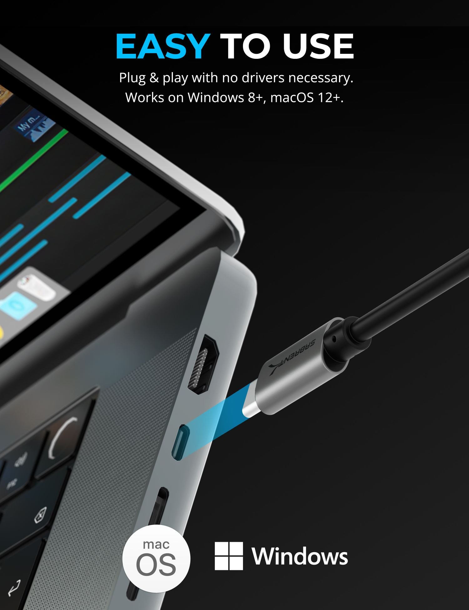 USB Type-C Dual-Slot UHS-II SDXC and microSDXC SD Card Reader
