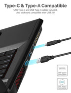 USB 3.2 Type-C and Type-A to SD Express 7.1 Card Reader