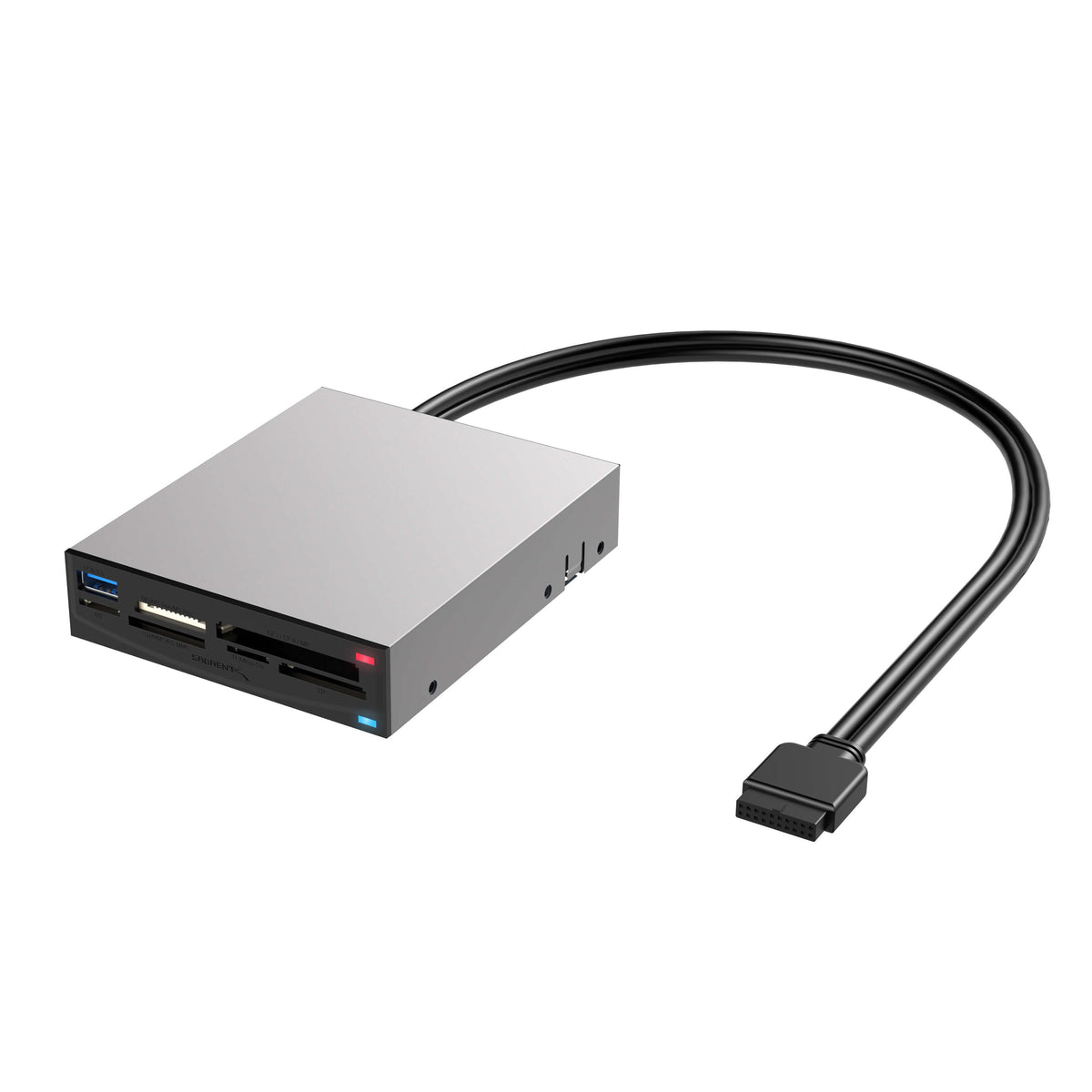 USB 3.0 Super Speed 74-In-1 3.5-Inch Internal Flash Media Card Reader/writer with USB 3.0 Port