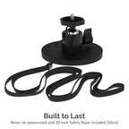Rubber-Coated Magnetic Mount
