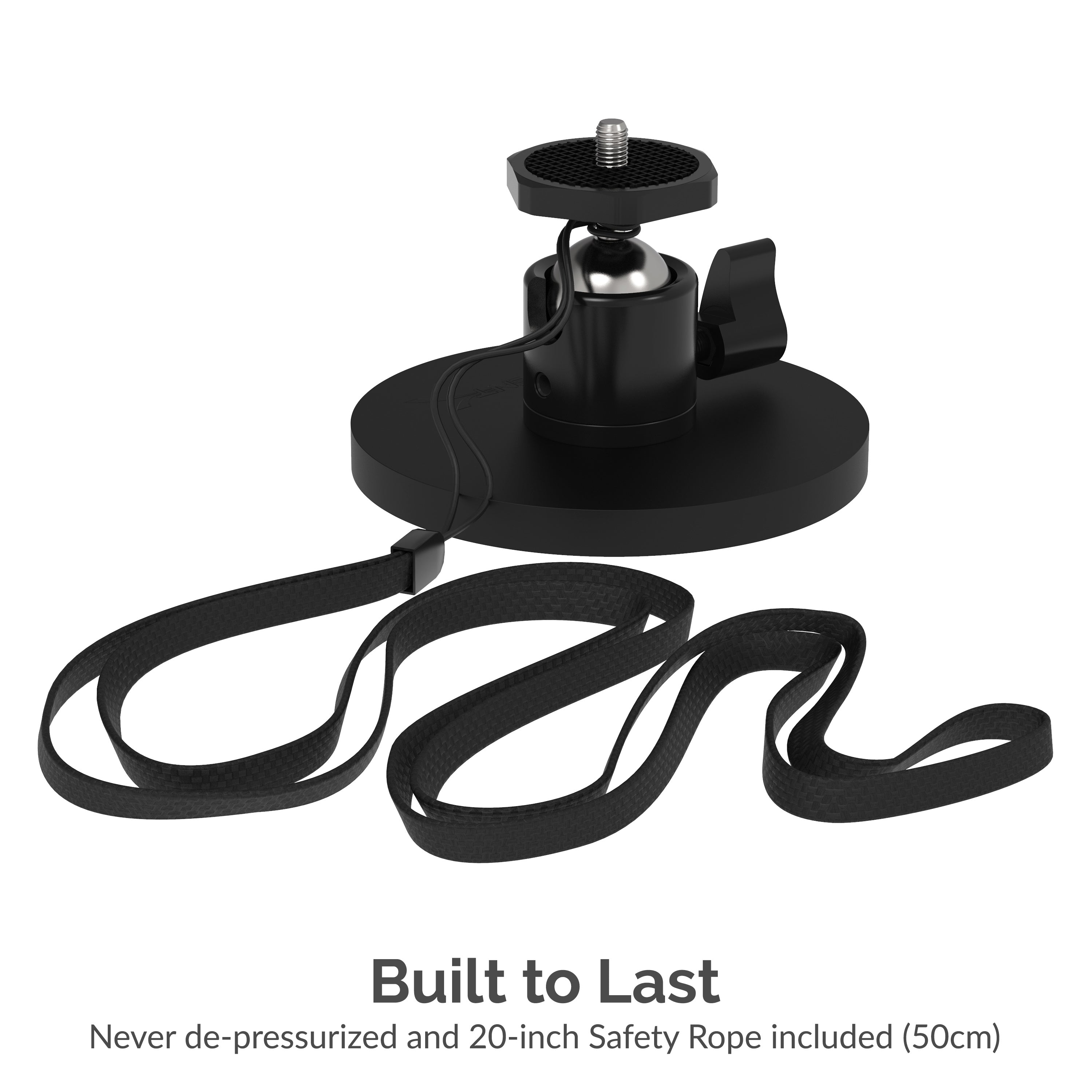 Rubber-Coated Magnetic Mount