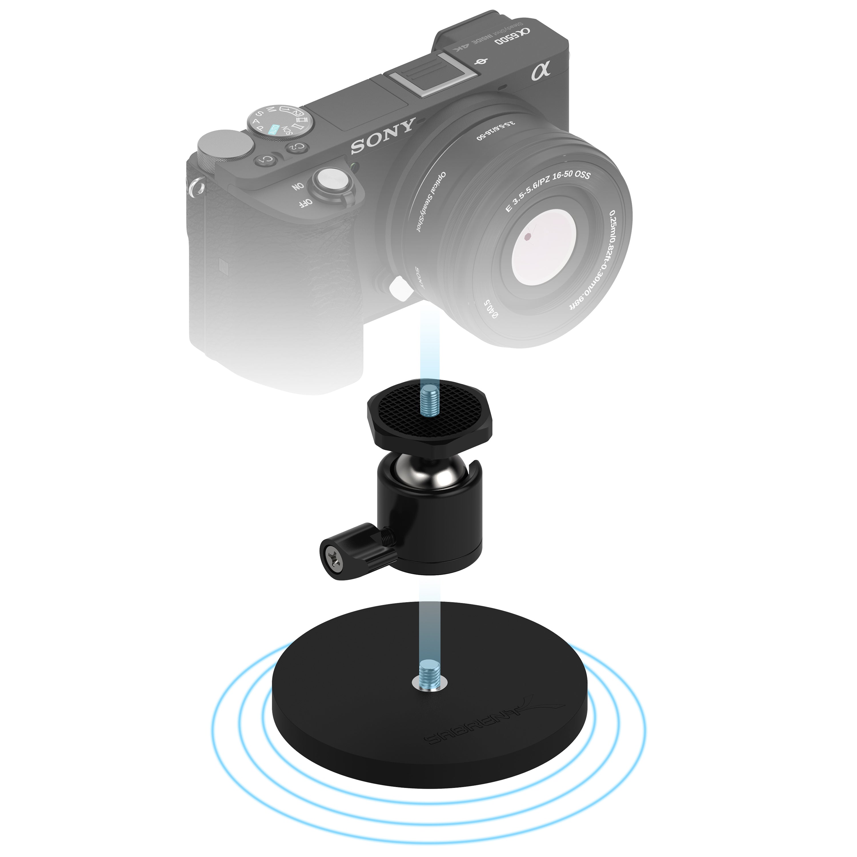 Rubber-Coated Magnetic Mount