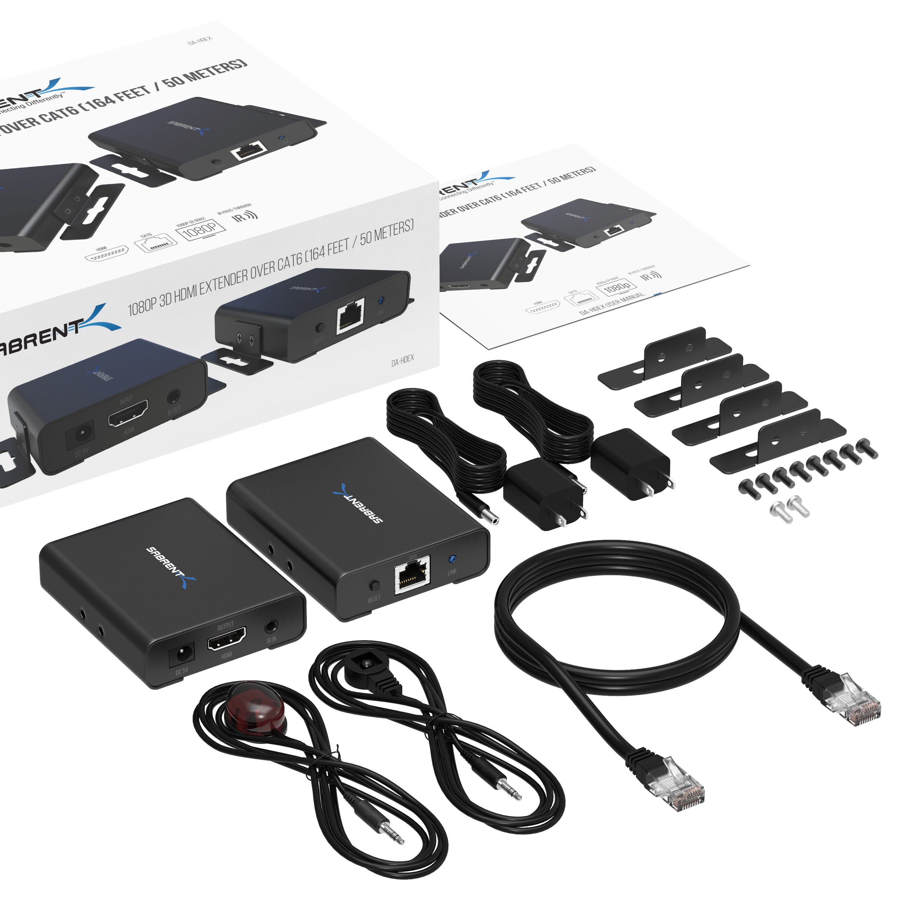 1080P 3D HDMI Extender over CAT6