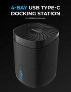 4-Bay USB Type-C Docking Station