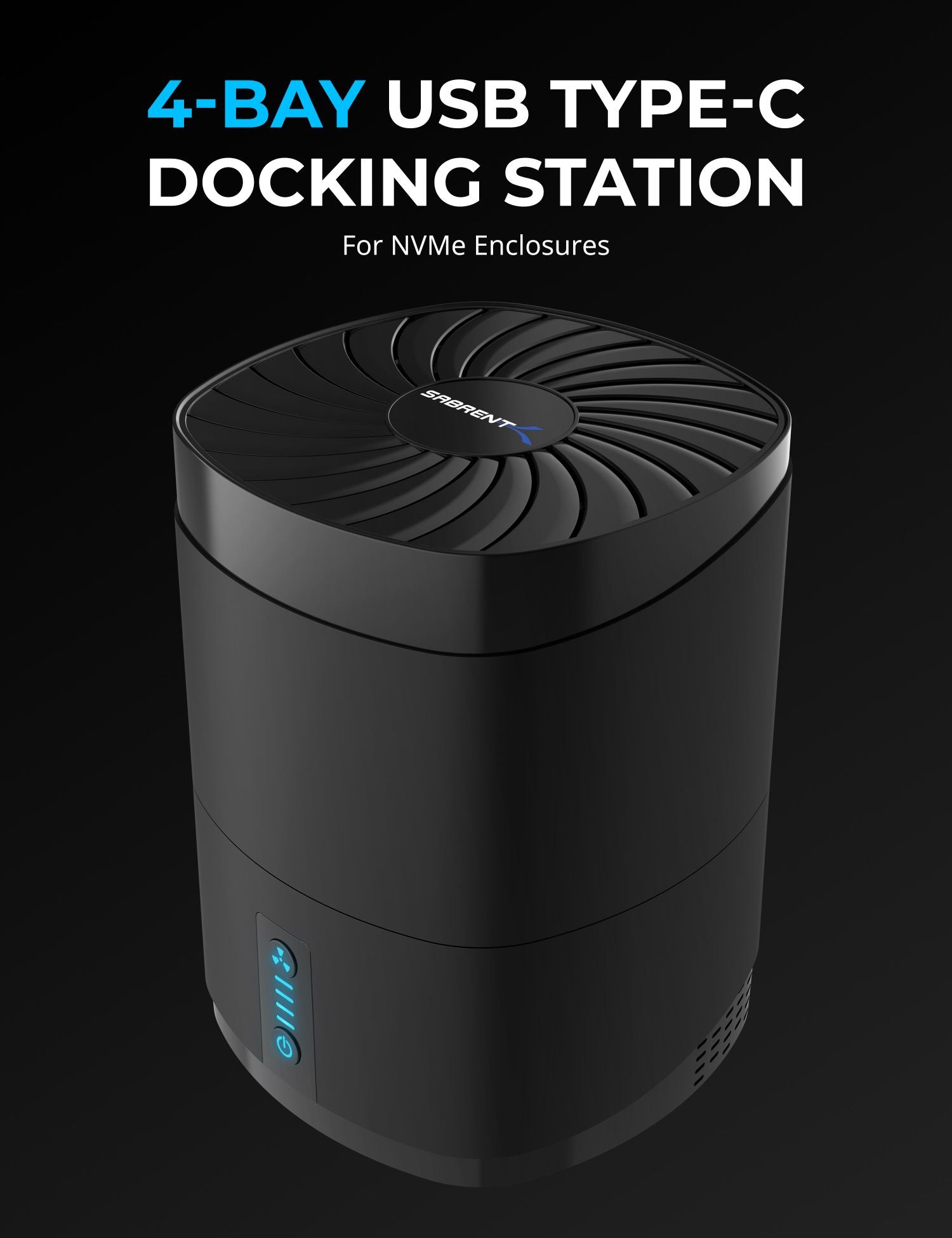 4-Bay USB Type-C Docking Station
