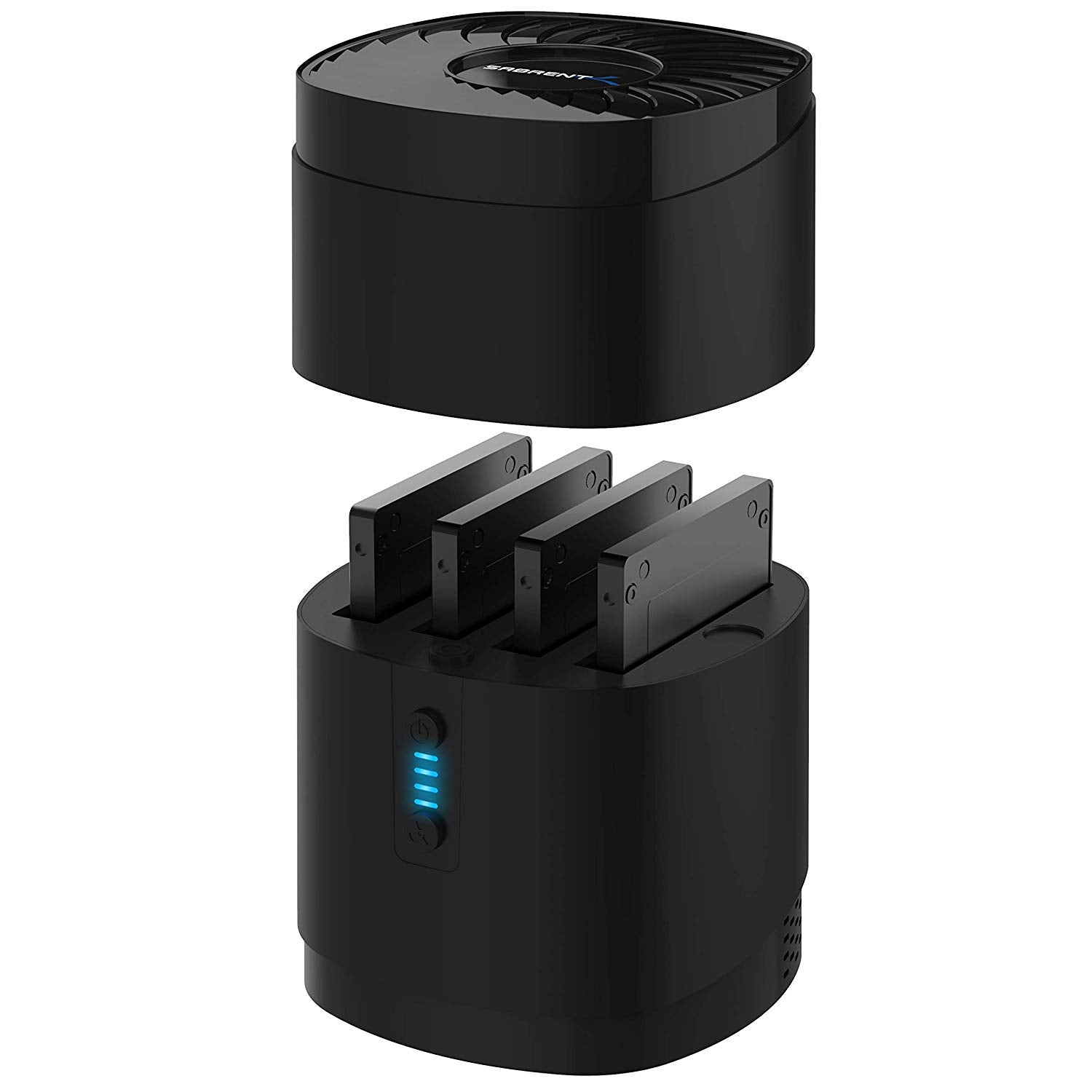 USB 3.0 2.5" 4-Bay RAID Supporting Hard Drive/SSD Docking Station with Fan
