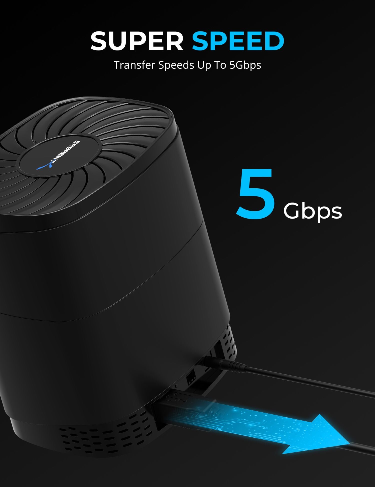 5-Bay USB 3 Raid Docking Station