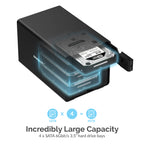 USB 3.2 3.5" SATA Hard Drive Tray-Less Docking Station