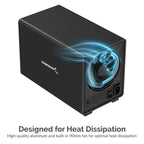USB 3.2 3.5" SATA Hard Drive Tray-less Docking Station