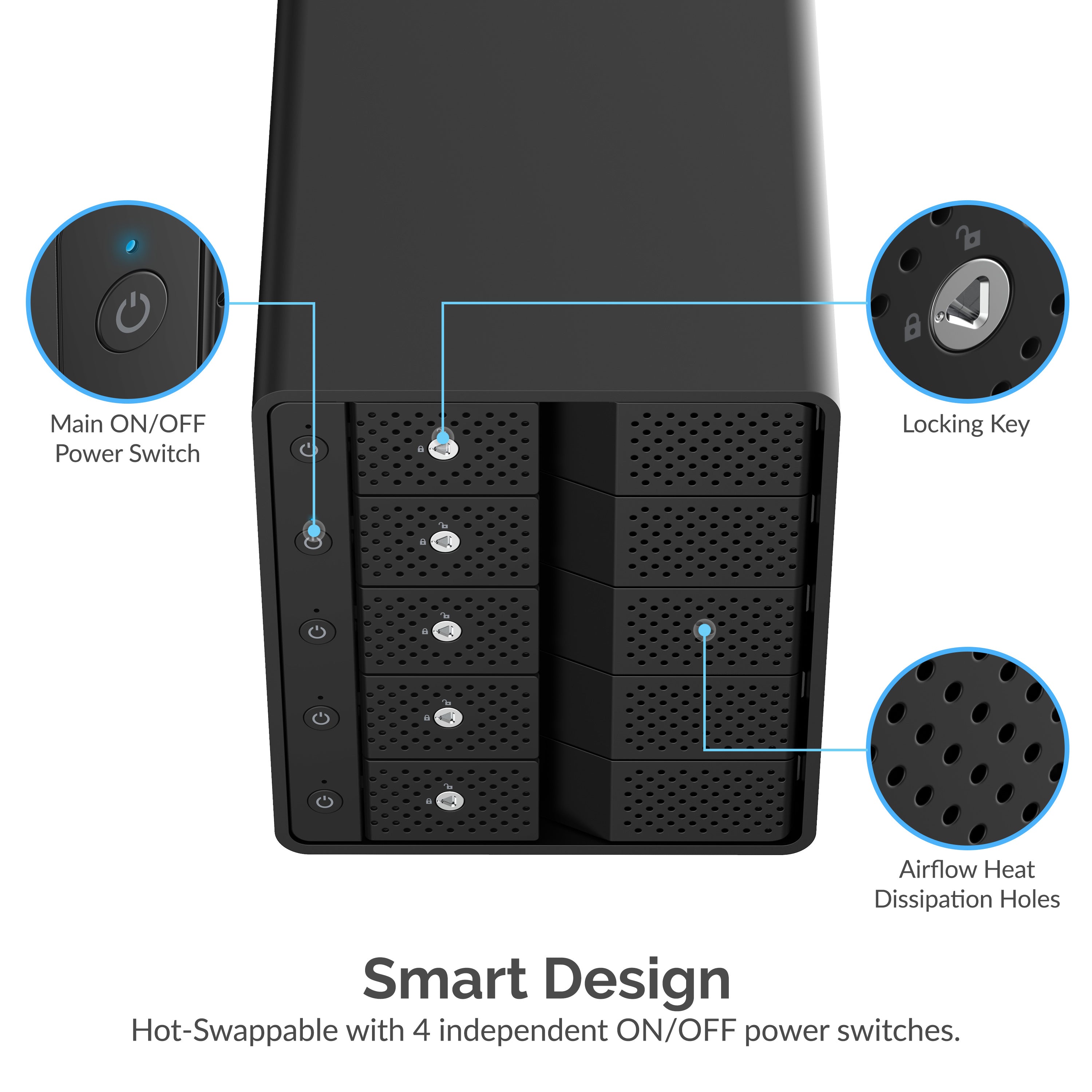 USB 3.2 3.5" SATA Hard Drive Tray-less Docking Station
