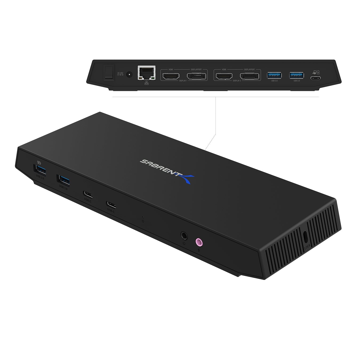 USB Type-C Dual 4K Universal Docking Station