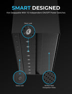 USB 3.2 3.5" SATA Hard Drive Tray-less Docking Station