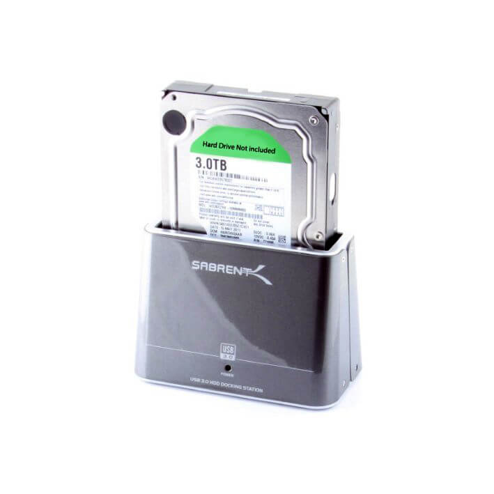USB 3.0/2.0 SATA Hard Drive Docking Station (LucidPort chipset)