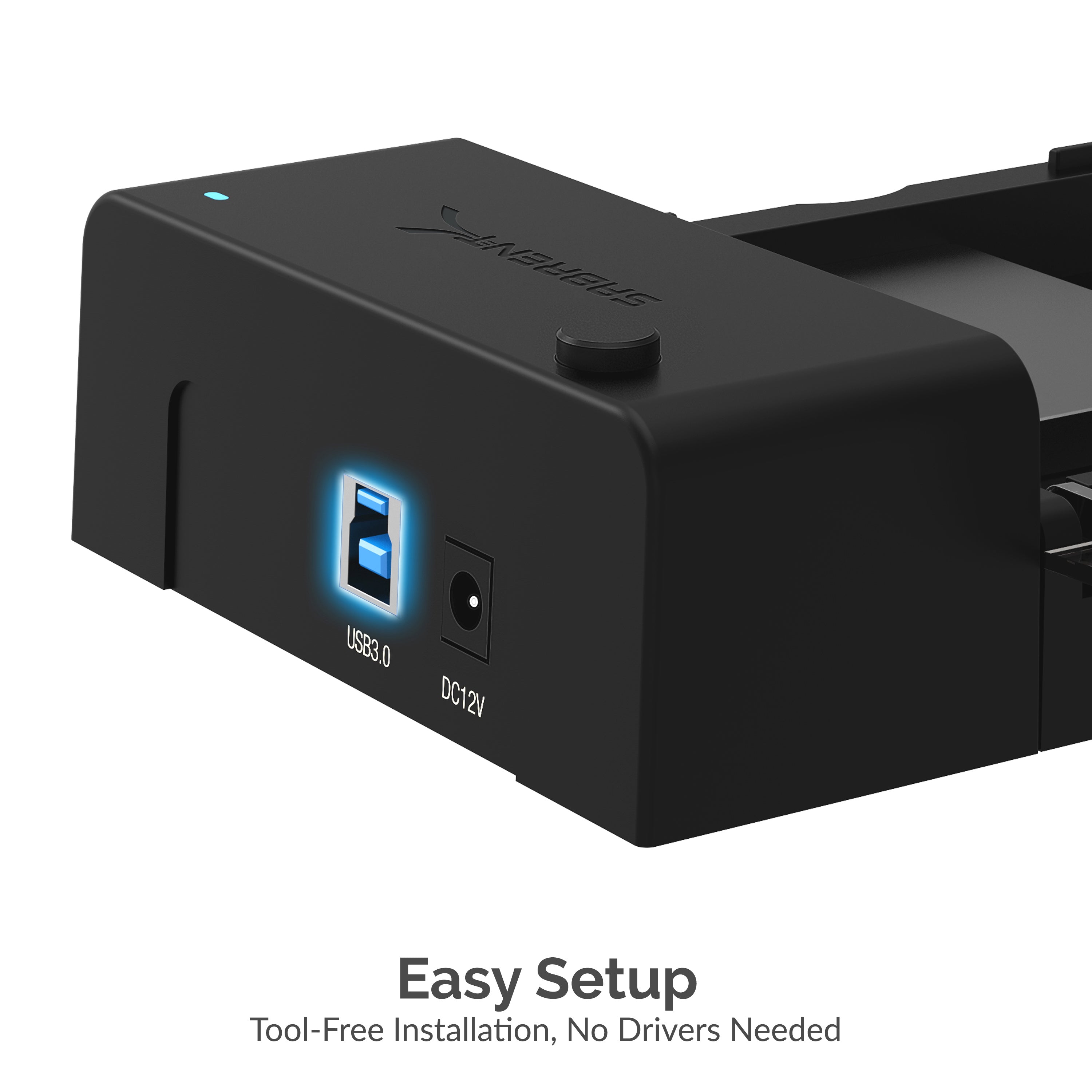 USB 3.0 to SATA External Hard Drive Docking Station
