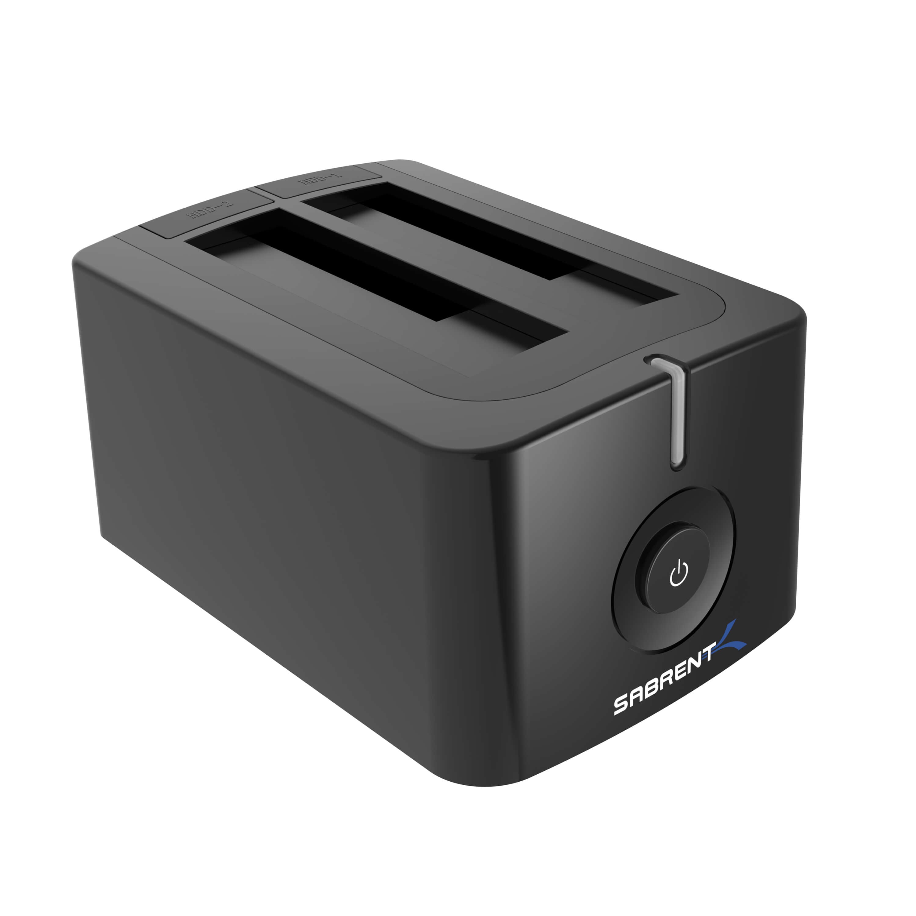 USB 3.0 to SATA Dual Bay External Hard Drive Docking Station for 2.5 or 3.5in HDD, SSD with Hard Drive Duplicator/Cloner Function