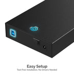 USB 3.0 Tool-Free Enclosure for 2.5” and 3.5” Internal SATA Hard Drives
