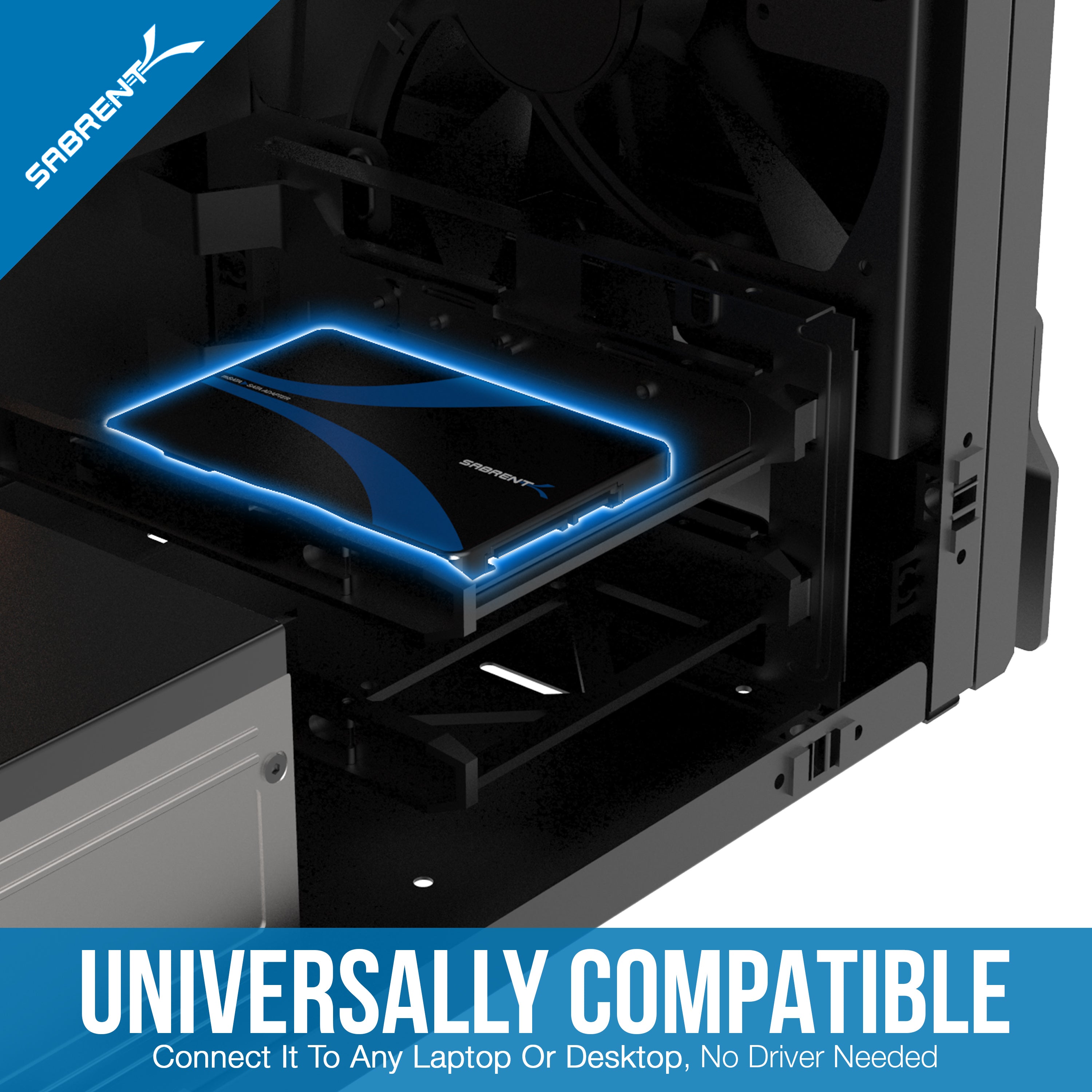 mSATA to 2.5" SATA III Aluminum Enclosure Adapter
