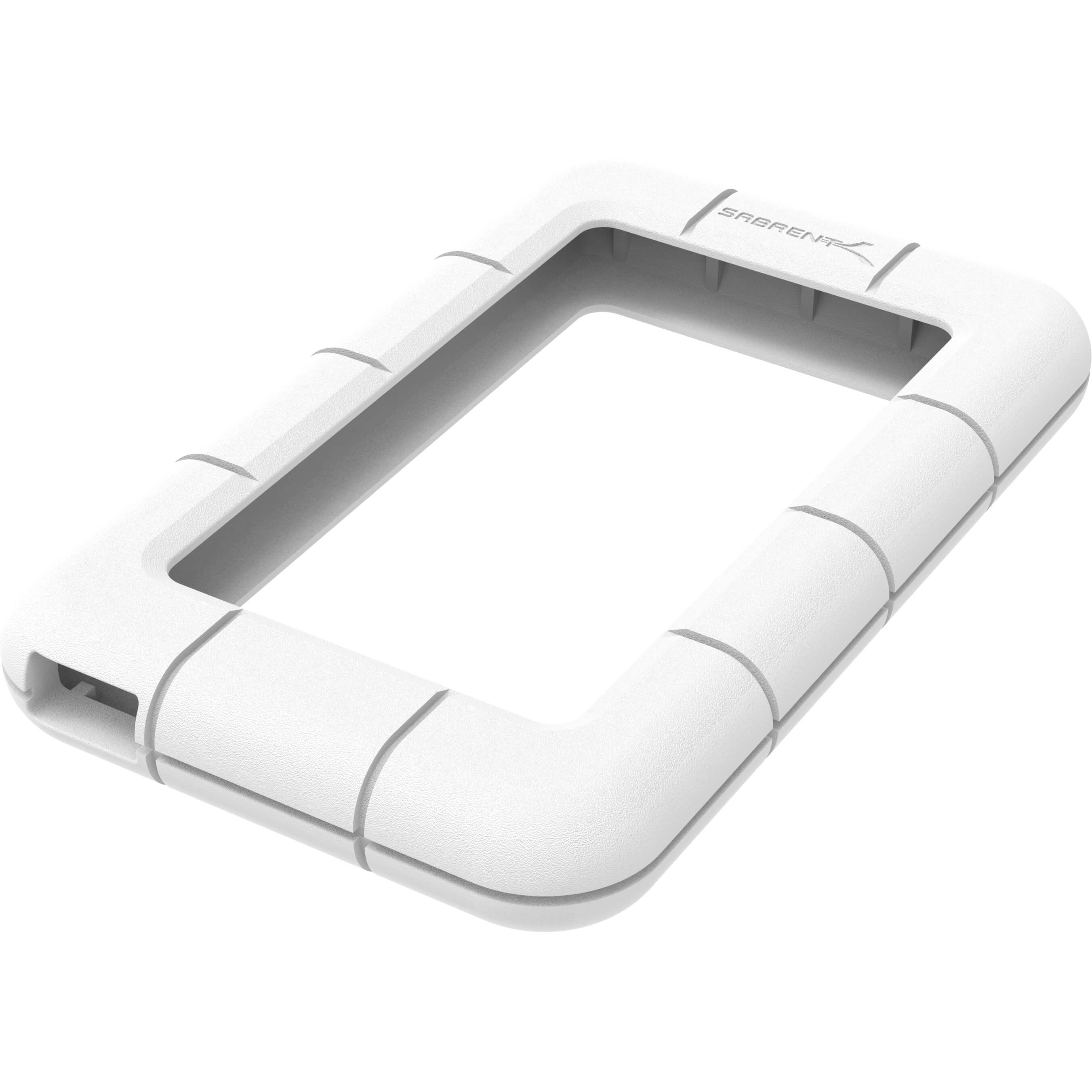 Shockproof Bumper Protector For Hard Drive Enclosures models EC-UK25 / EC-US25 / EC-UK30 / EC-UM30 [White]