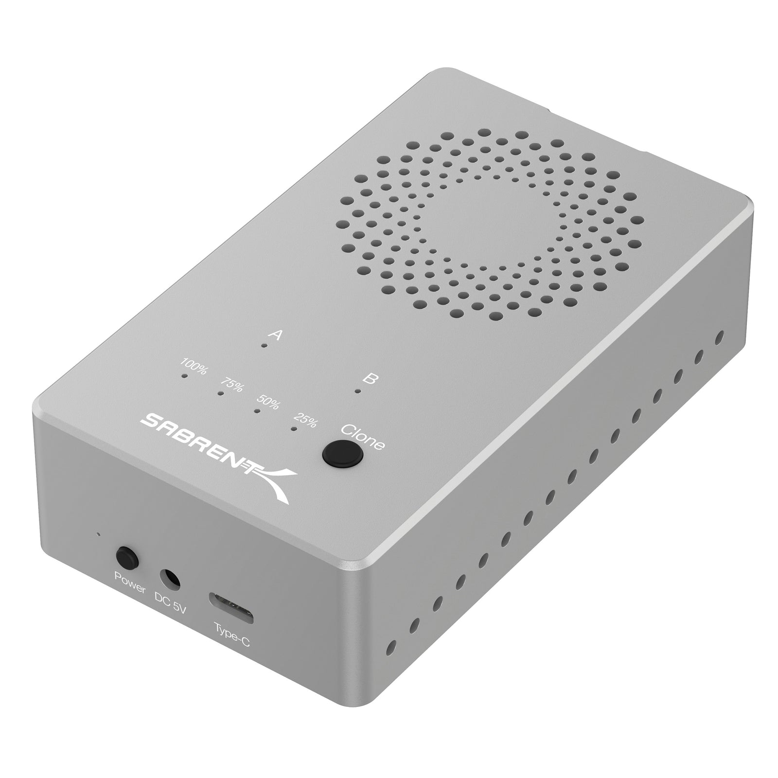 Tool-Free USB Type-C Dual Docking Station for PCIe NVMe M.2 SSDs