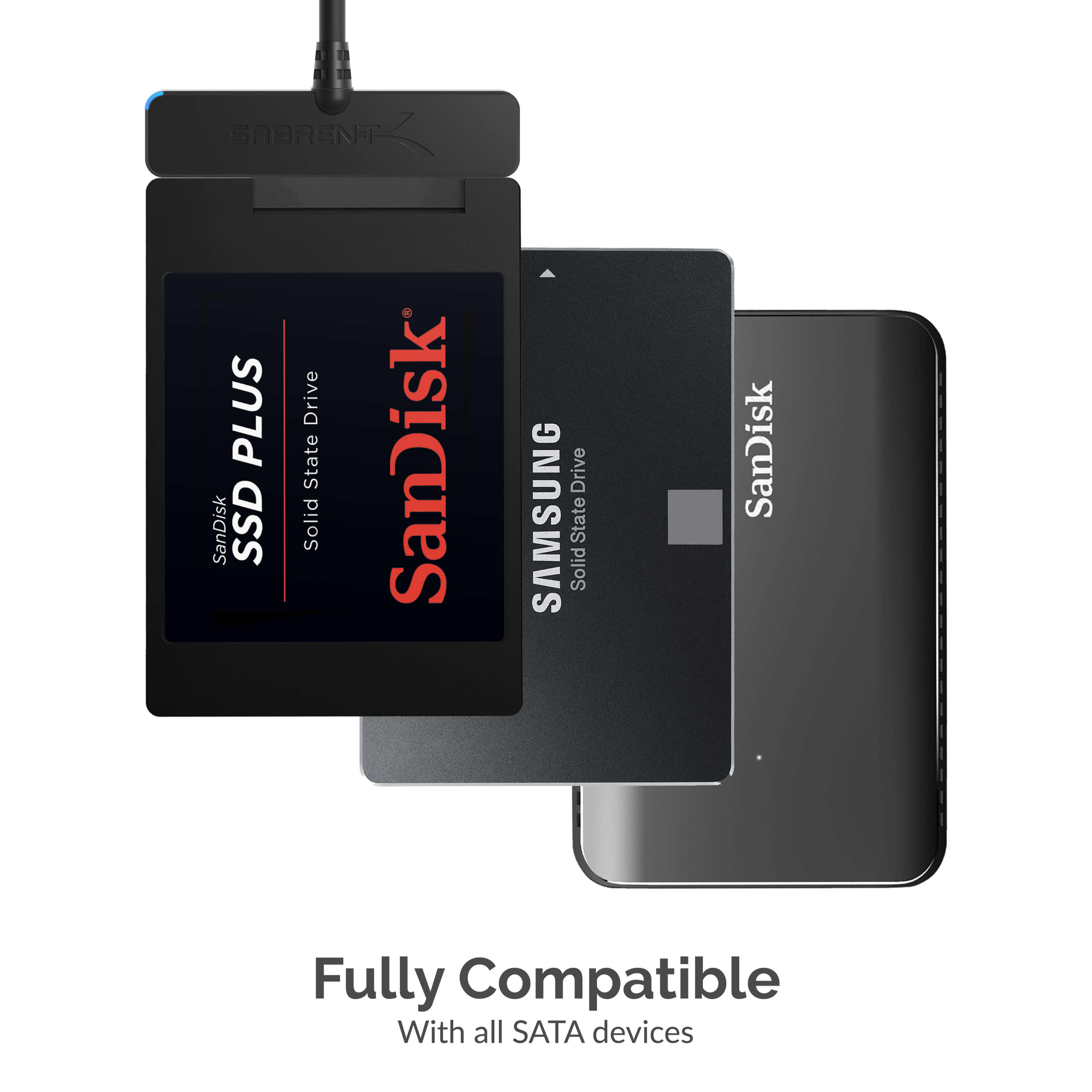 USB 3.0 to 2.5-Inch SATA Adapter – Sabrent