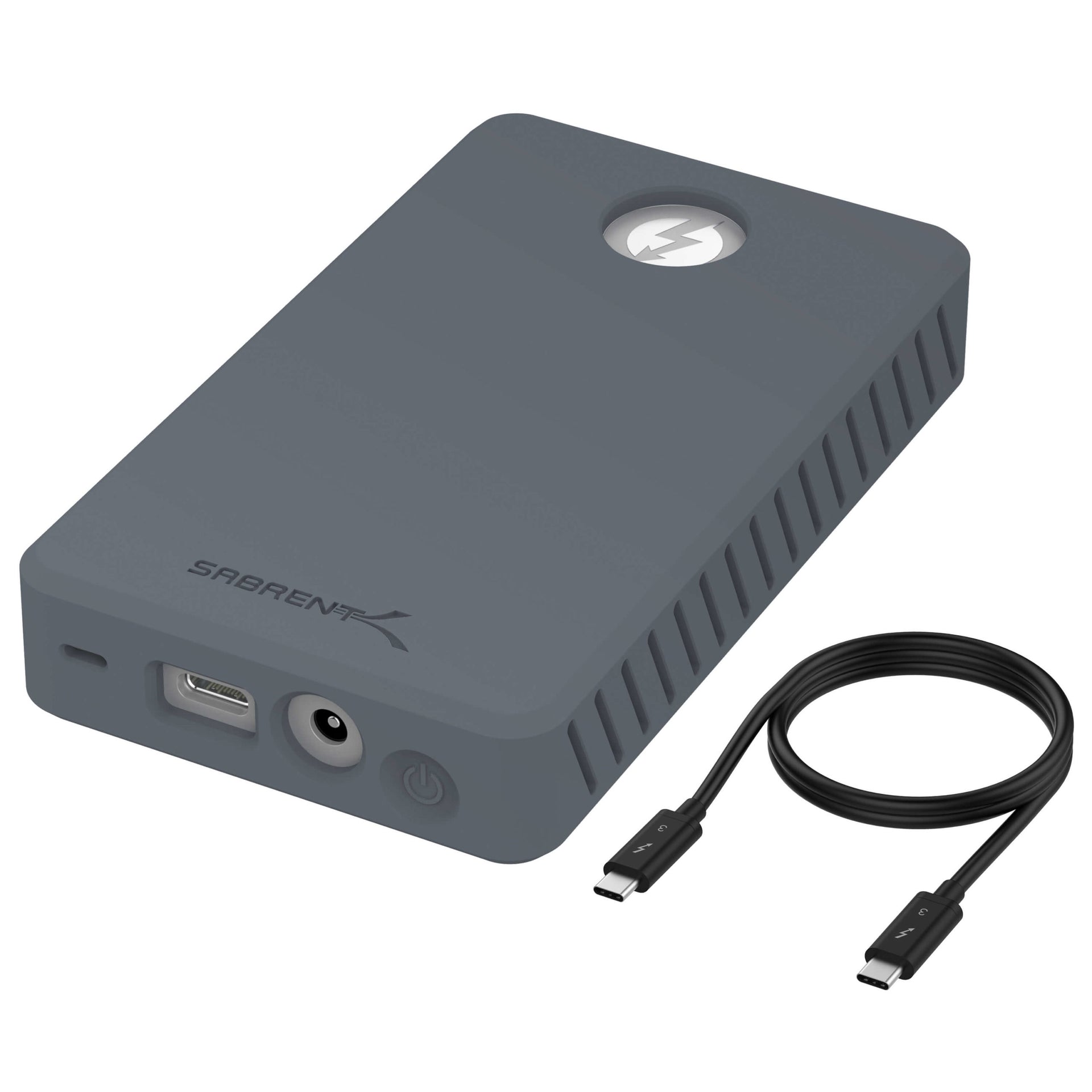 Thunderbolt To Dual NVMe SSD Tool-Free Enclosure Sabrent