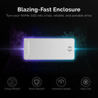 Thunderbolt 3 to M.2 NVMe SSD Tool-Free Enclosure