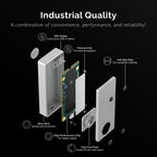 Thunderbolt 3 to M.2 NVMe SSD Tool-Free Enclosure