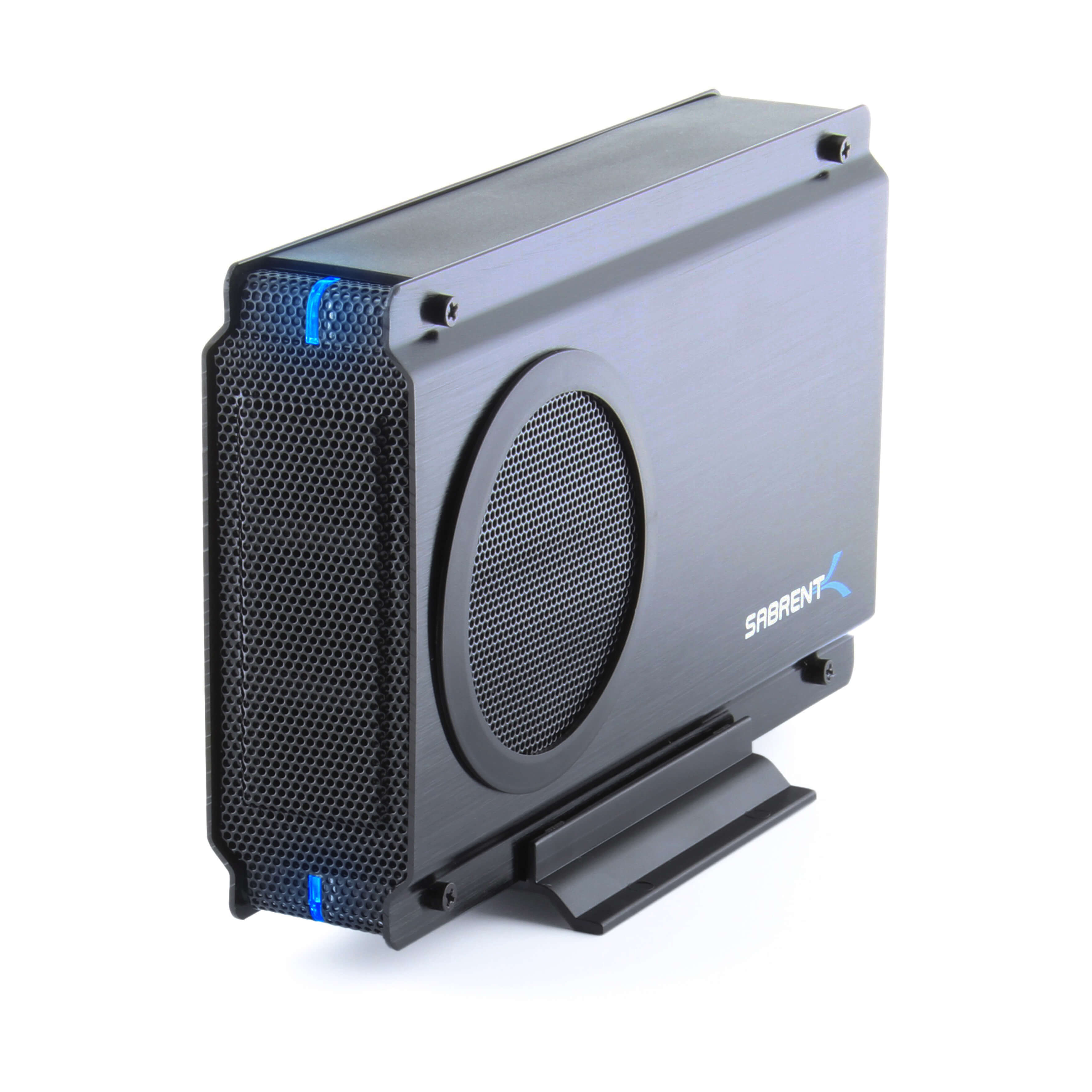 USB 2.0 TO SATA/SATA II Aluminum Enclosure With Cooling Fan