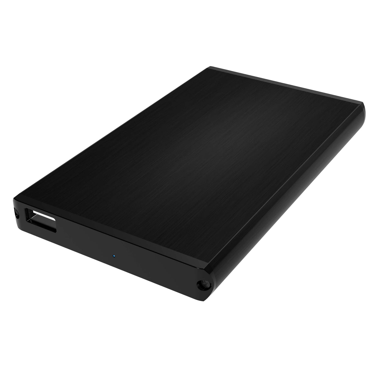 2.5-Inch SATA Aluminum Hard Drive to USB 2.0 Enclosure | Black