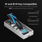 USB 3.2 IP67 Water Resistant Tool-Free SSD Enclosure