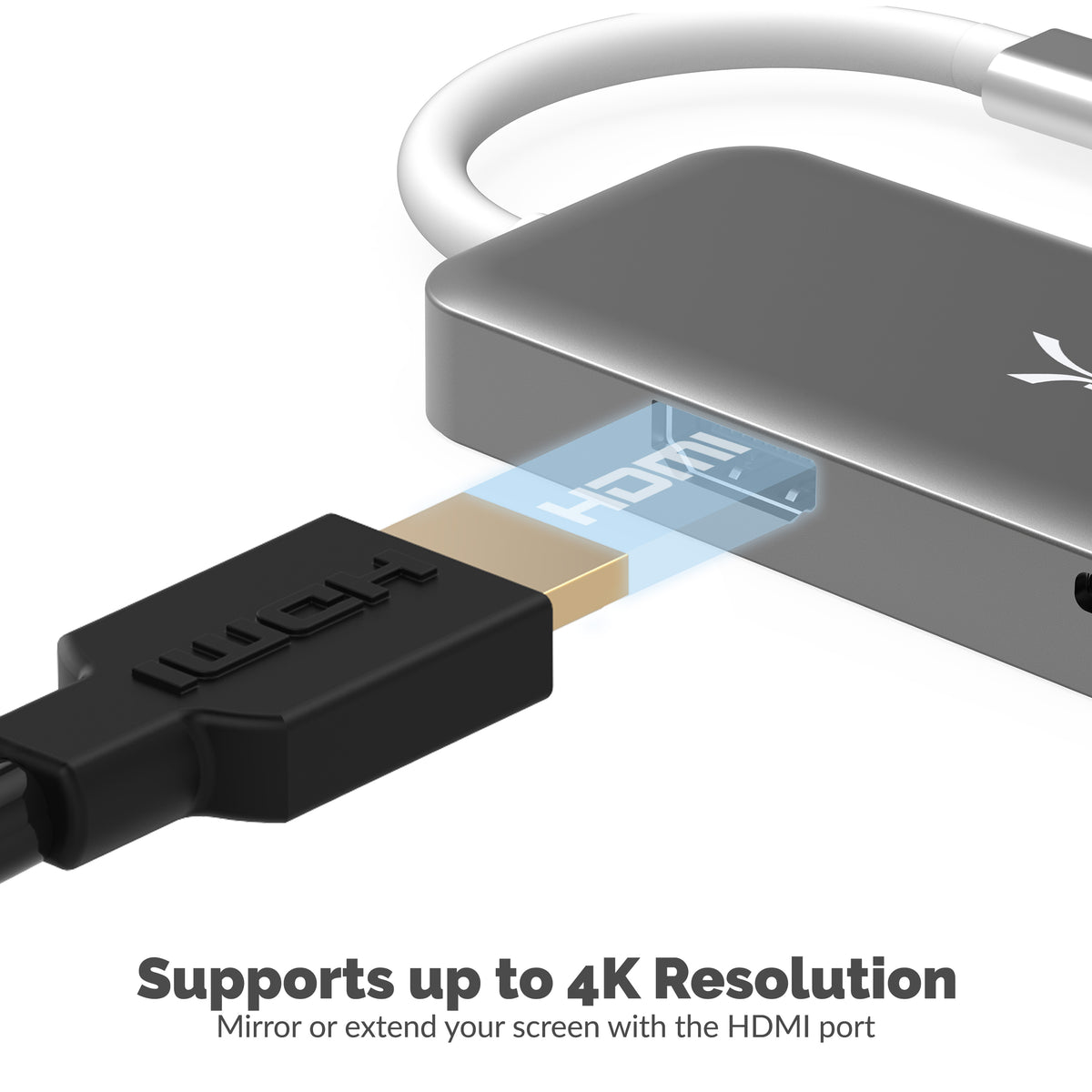 USB Type-C Hub with HDMI and 2 USB 3.0 Ports