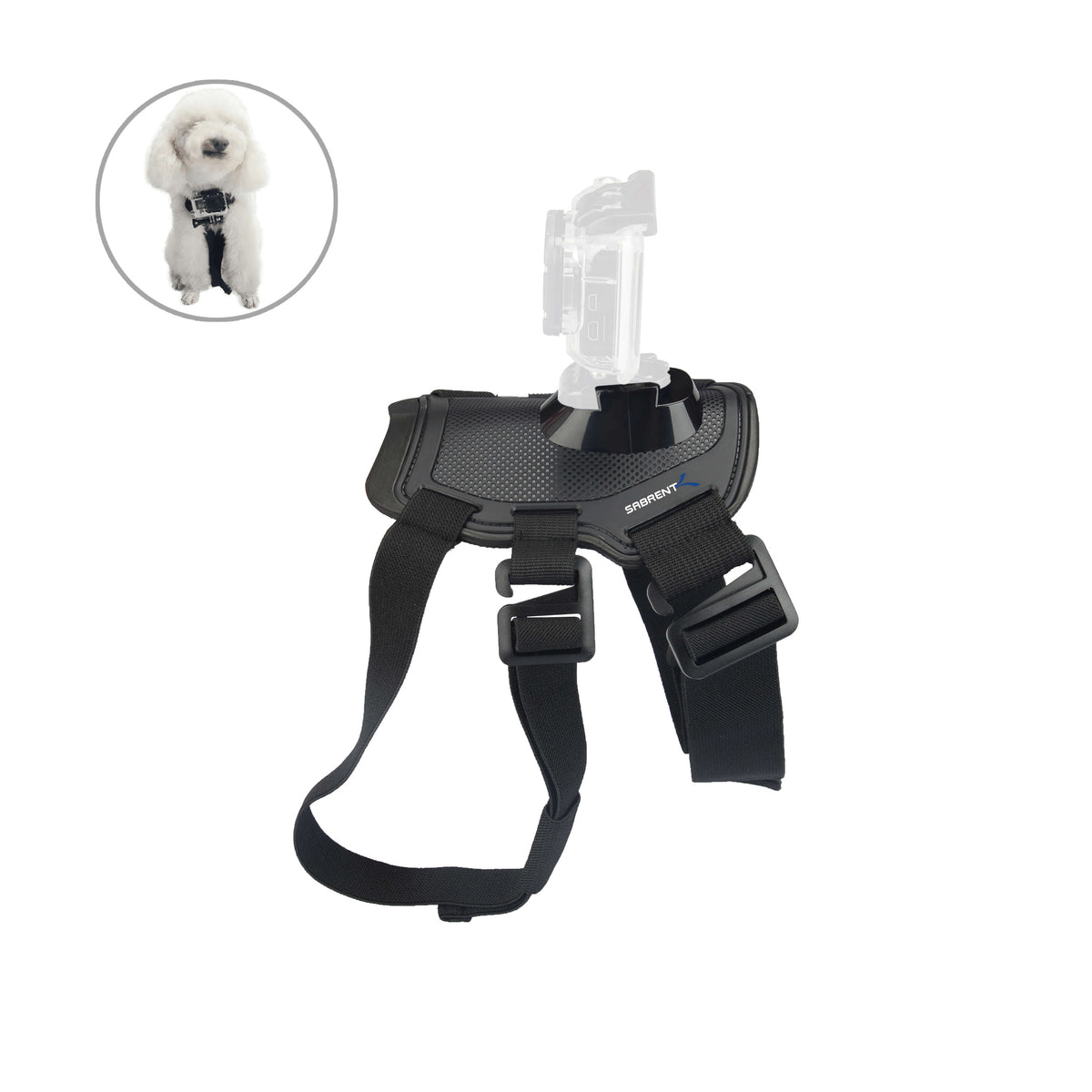 Fetch (Dog Harness) Chest Strap Belt Mount for GoPro cameras [Compatible With All GoPro Cameras]