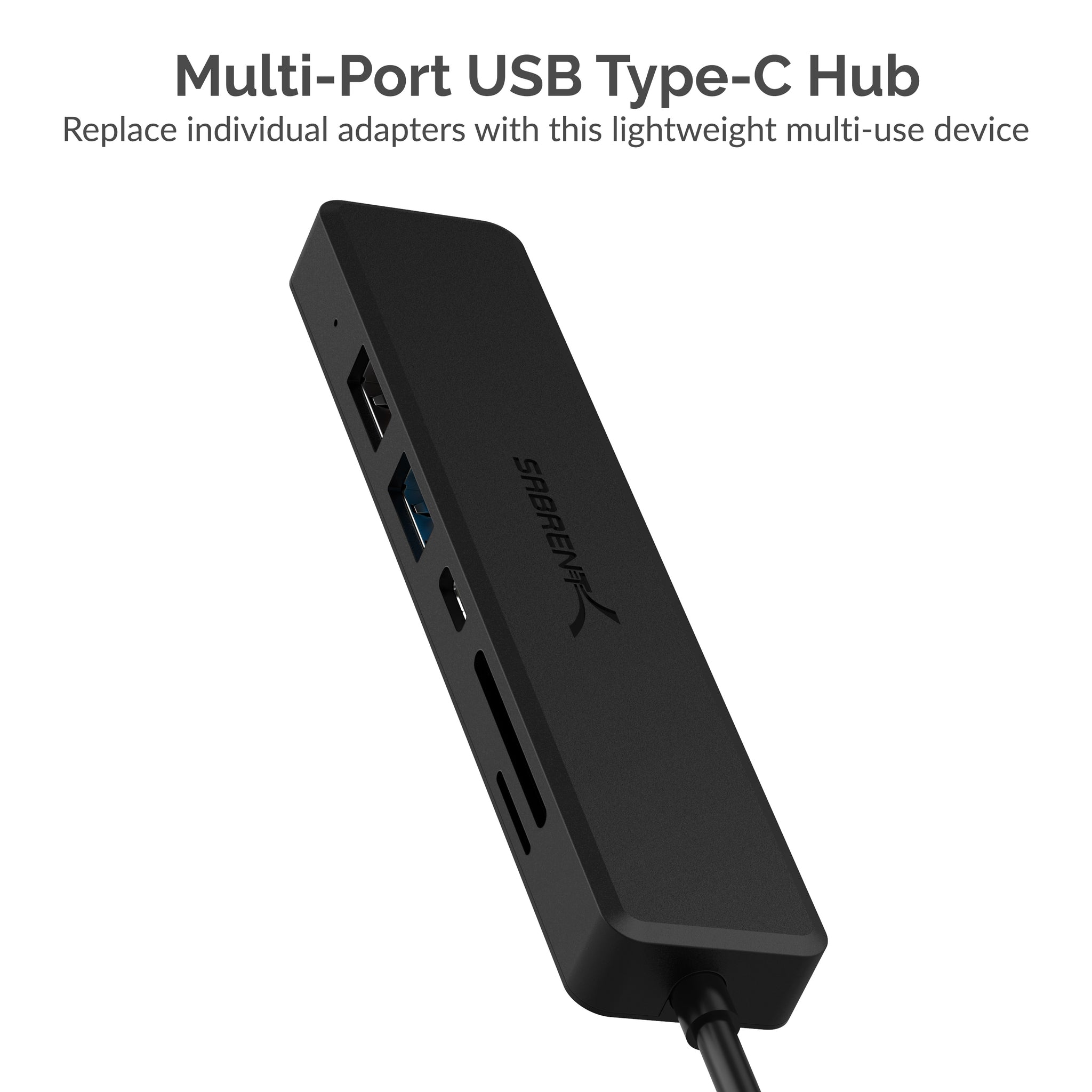 4-Port USB-C Hub with USB-C Video Output - USB-C Hubs, USB Hubs