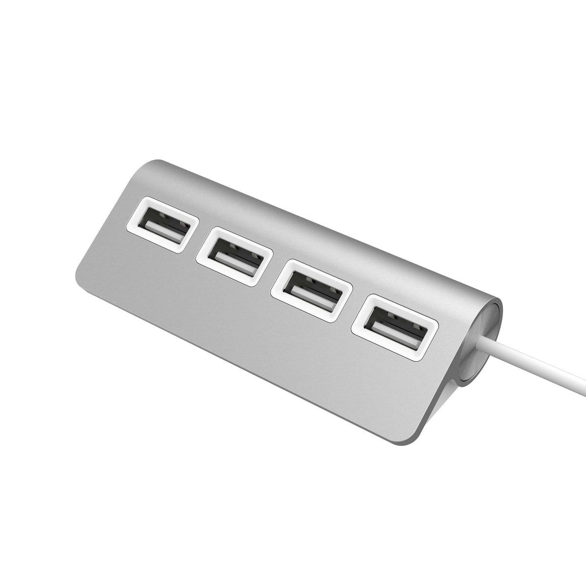 4 Port Aluminum USB 2.0 Hub For Mac