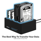 4-Bay USB 3.0 SATA 2.5"/3.5" SSD/HDD Docking Station