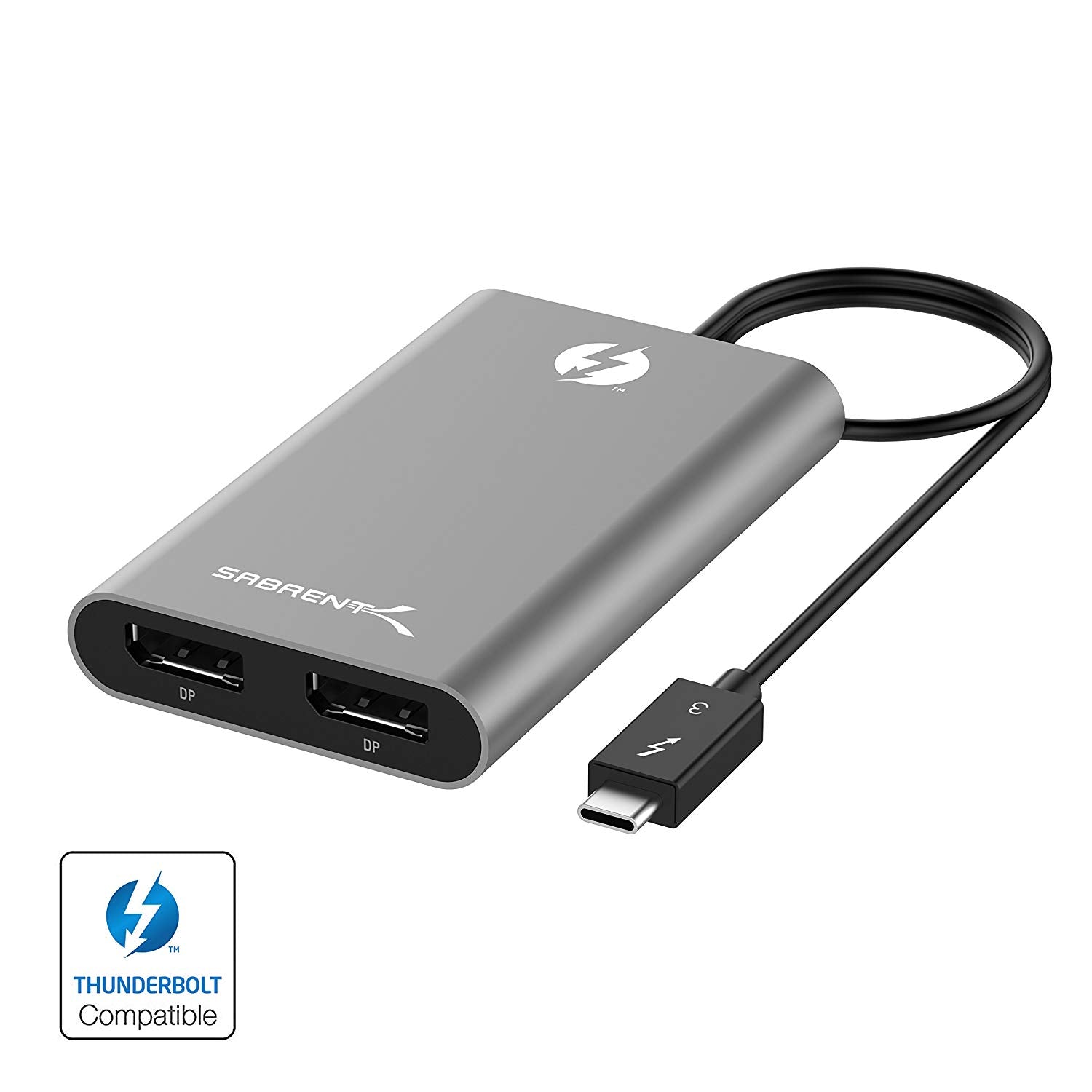 Thunderboltª 3 Dual DisplayPort Adapter