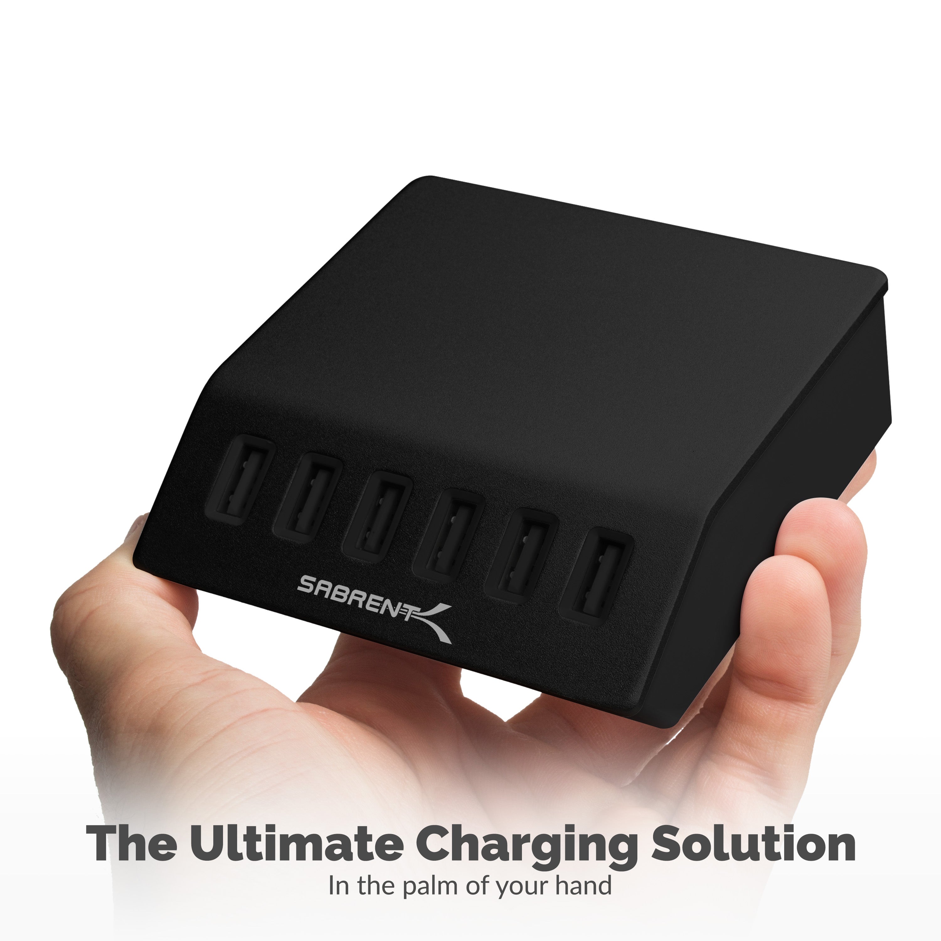60 Watt (12 Amp) 6-Port USB Rapid Charger