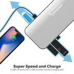 Thunderbolt 3 Docking Station with Power Delivery up to 60W Charging - Dual-4K Display