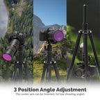 Aluminum Tripod With 360° Full Motion Camera Mount